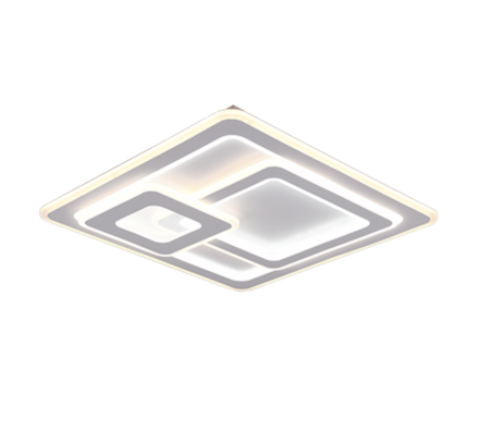 Φωτιστικό Οροφής Trio Lighting MITA  LED, 76W · 9250lm, 2700 - 6000K Λευκό Ματ Μεταλλικό, Τηλεχειριζόμενο Dimmable - 629219331