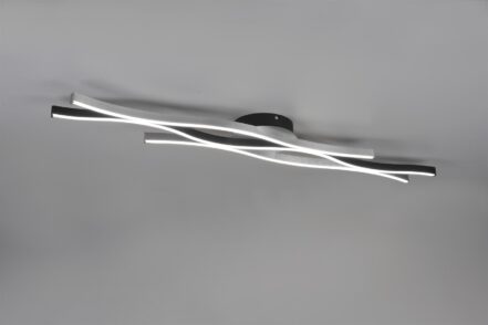 Φωτιστικό Οροφής Trio Lighting BLAZE LED 35W 4300lm 2300+3000+4000K Βουρτσισμένο Αλουμίνιο Step Dimmable - 641210305