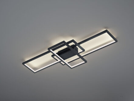 Φωτιστικό Οροφής Trio Lighting LED 36W Ανθρακί Μεταλλικό 3000lm RGBW 3000 - 6000K  652610342