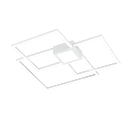 Φωτιστικό Οροφής Trio Lighting HYDRA  LED, 38W · 4400lm, 4000K Λευκό Ματ Μεταλλικό, Step Dimmable - 676240431