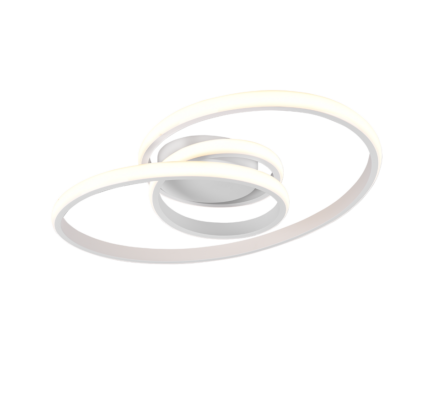 Φωτιστικό Οροφής Reality LED 18,5W  Λευκό Ματ Μεταλλικό Step Dimmable 2150lm 4000K  R62751131