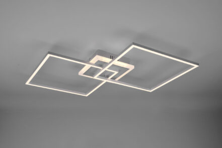 Φωτιστικό Οροφής Reality LED  29W Τιτάνιο Μεταλλικό Τηλεχειριζόμενο Dimmable 3250lm με Τηλεχειριστήριο RGB+3000K - R62843187