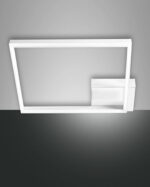 Φωτιστικό Οροφής  Fabas Luce Bard LED 39W  Λευκό Dimmable  3880lm Θερμό 3000K - 3394-61-102